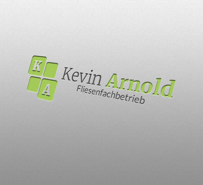 Logodesign Kevin Arnold Fliesenfachbetrieb