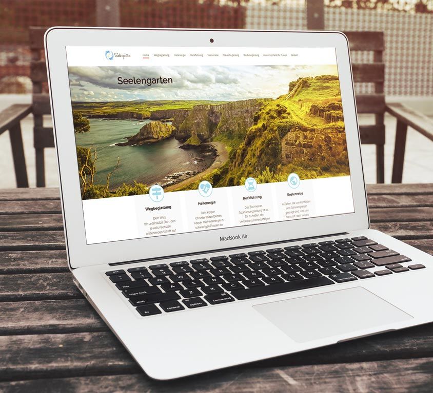 Seelengarten Webdesign